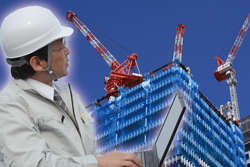 工事現場導入例