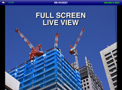 iPad版「カメラ動画全画面表示機能」